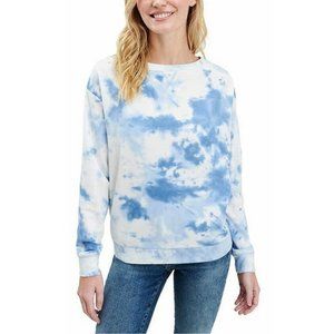Splendid Women Thermal Tie Dye Top Long Sleeve
